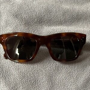 Celine Tortoiseshell Brown Sunglasses